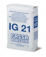 IG21 - Reboco de Acabamento à Base de Cal e Cimento